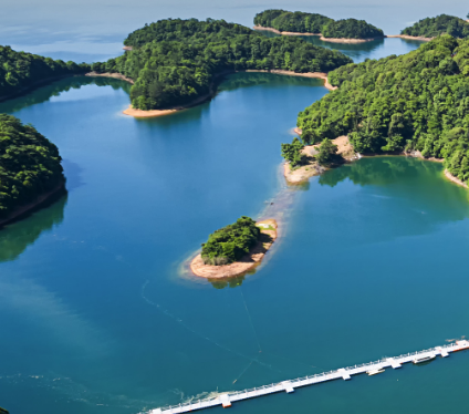 中国唯一一处湖泊类文化景观——庐山西海
