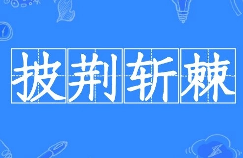 披荆斩棘——勇往直前的精神象征