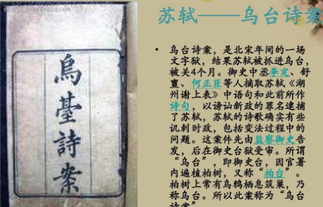 笔墨之祸——乌台诗案的历史回溯
