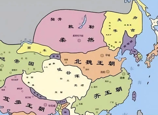 The Northern Wei Dynasty: The beginning of the Northern Dynasty after the turmoil of the Sixteen Kingdoms period.
