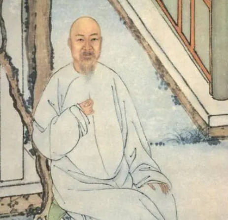 Qi Junzao, a renowned scholar in the Qing Dynasty, and his three imperial disciples