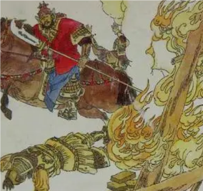 火烧新野：诸葛亮的智慧与决断