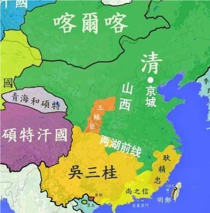 清朝初期的权力巨头：三藩