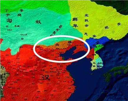 乌桓历史地域与现代地理位置的对应