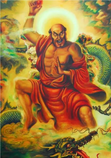 降龙罗汉：佛教传说中的力量化身