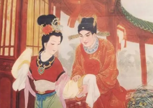 秦观与苏小妹的传说