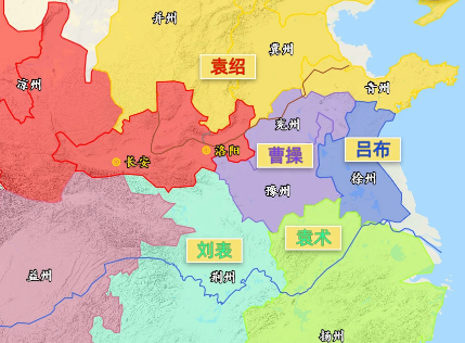 袁术的领土范围探析