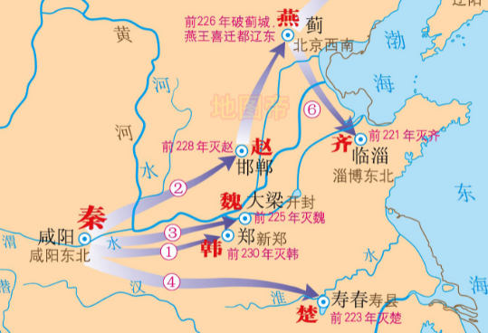秦始皇统一六国的战略考量：为何首选韩国