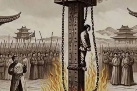 古代酷刑揭秘：缢首之痛，生与死的残酷交织