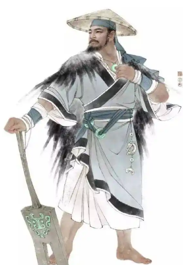 夏朝第一位帝王大禹是凭借治水服天下的吗？