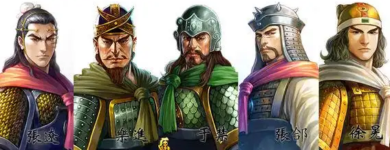 曹操手下的五子良将：英勇与智谋的化身