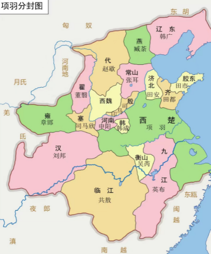 项羽分封时未选富庶之地的背后考量
