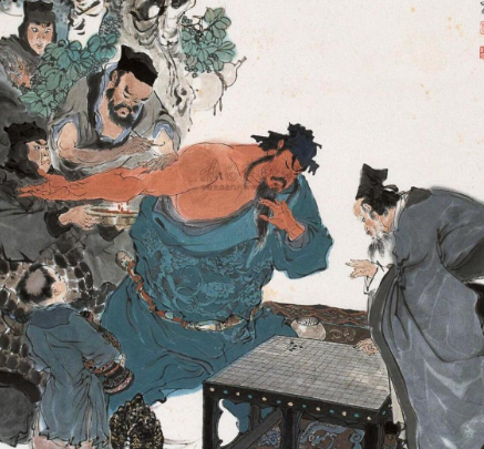 刮骨疗毒：古法医术中的智慧与勇气