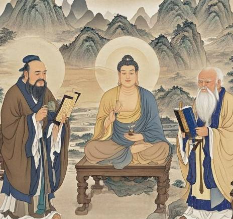 儒释道三家：文明基因中的三重镜像