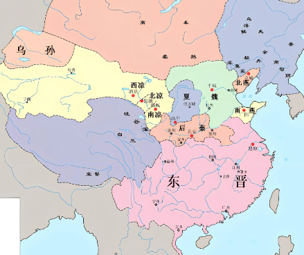 南北对峙：北魏与东晋并立格局下的历史镜像