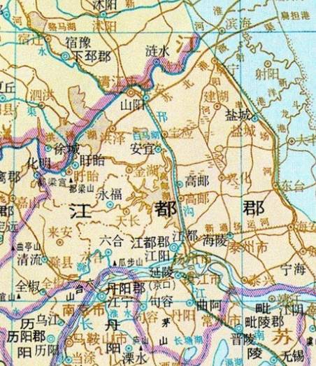 江都在隋朝指的是哪个地方