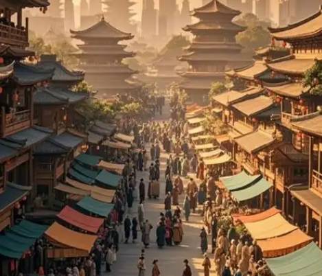 九天阊阖开宫殿：盛唐长安的万国来朝盛景
