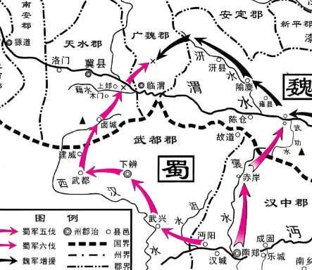 五次北伐为何成“六出祁山”：历史真实与文学想象的交织