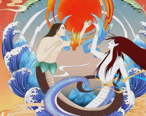 女娲与伏羲：从兄妹到夫妻的神话溯源