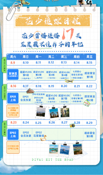 花儿与少年同心季追剧日历详情