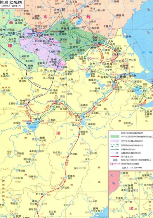 侯景之乱：王谢世家的血色黄昏与南朝门阀的终章