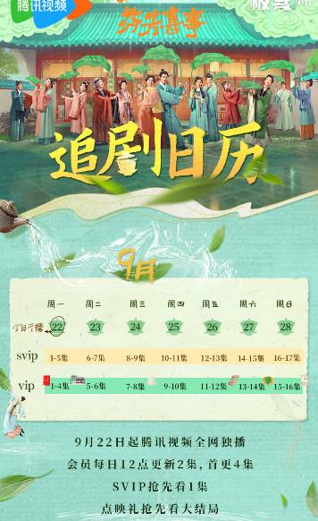 芬芳喜事追剧日历介绍