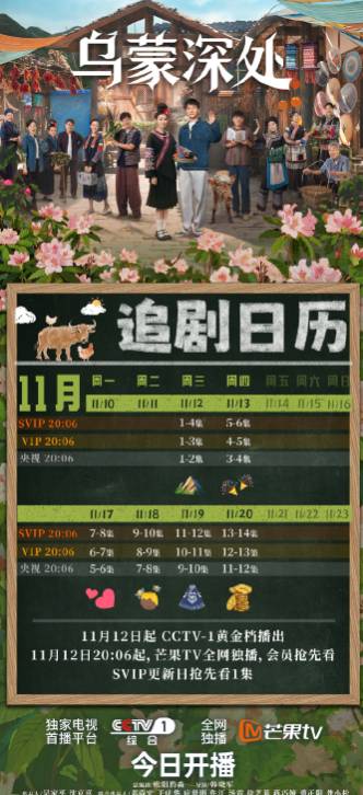 乌蒙深处播出信息概览