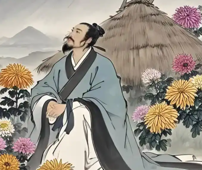 陶渊明以诗心破尘网，绘就田园千古卷