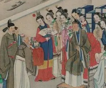 红楼梦中清虚观打蘸时发生了什么？为何贾母第二天就不去了