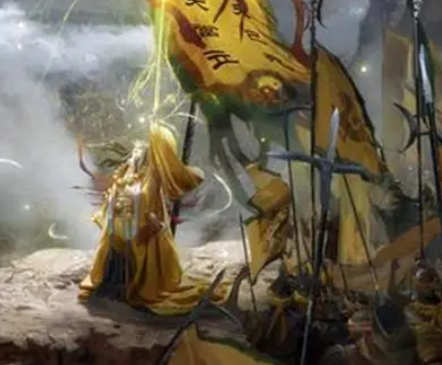 How many people were there in the Huang Jin Army in history? How is it recorded?