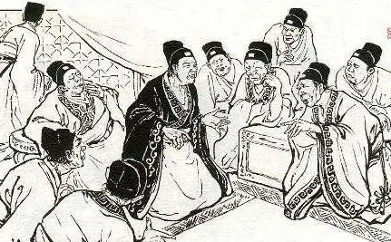 Why do the ten eunuchs have twelve people? Is 
