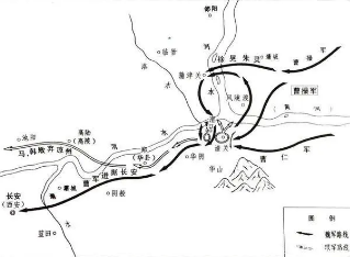 Which counselors of the Cao Wei participated in the Battle of Weinan?