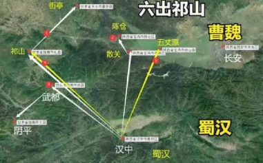 五次北伐为什么是六出祁山？六出祁山反映了什么？