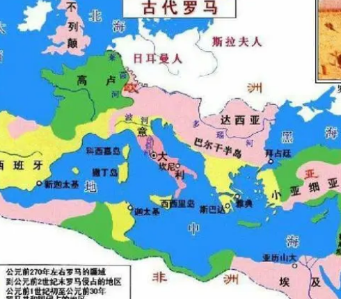 中法兰克是意大利吗？地理范围有多大？