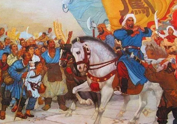 What is the name of the rebellion led by Li Zicheng? Why is it called the Rebellion of the Great West Kingdom?