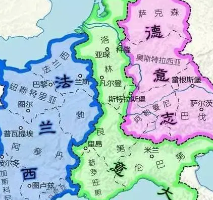 加洛林王朝起止时间，哪一年开始的？