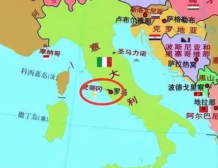  丕平献土是什么意思？是不是梵蒂冈？