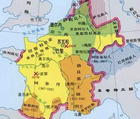  丕平献土和法国诞生都是什么意思？他们之间有联系吗？