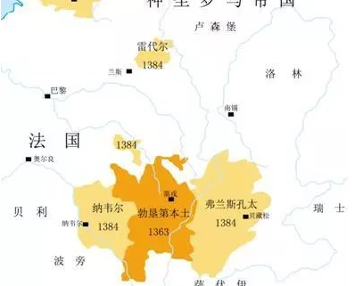 勃艮第公国的灭亡的原因是什么？标志着什么？
