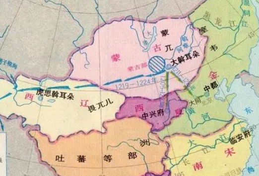 蒙古第一次西征是在什么时候？是什么过程？