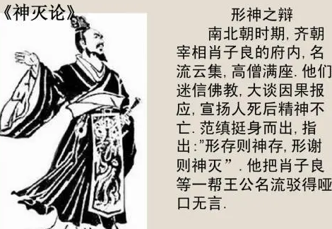 范缜神灭论的错误有什么？分别是什么样的？