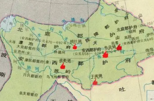  安西四镇是什么意思？是哪四个城市？