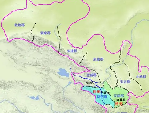 西凉是甘肃的吗?西凉包括什么省份？
