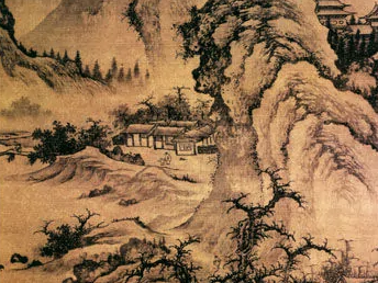 北方山水画派的代表人物有哪几位？他们的作品注重什么？