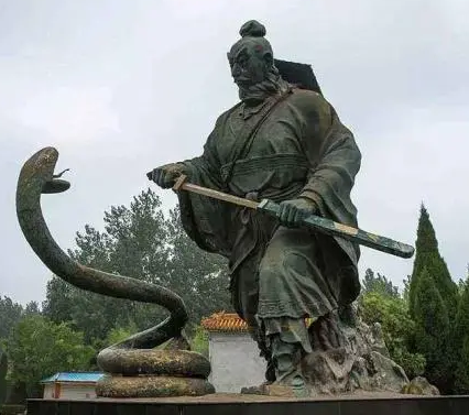刘邦斩大蛇的真实故事，过程是什么样的？