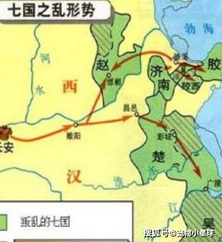 西汉七国之乱为什么可以迅速被平定，而西晋八王之乱却不行？