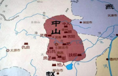 鲜虞国和中山国的关系如何？地理位置有什么不同？