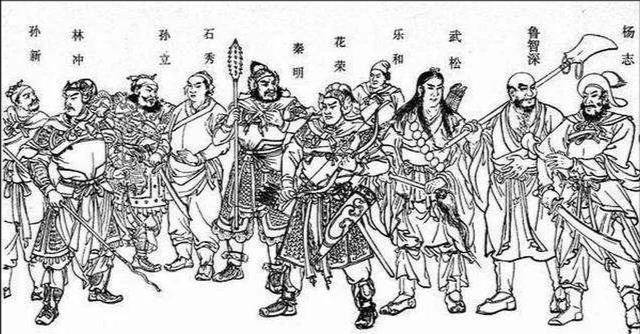 好的，以下是

岳飞、韩世忠和梁山好汉是同代人，为何朝廷不派他俩去征讨梁山？