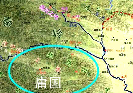 庸人自扰的出处是上庸国吗?两者之间有直接关系吗？