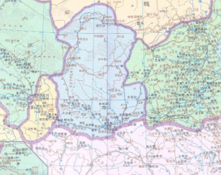 西秦指的是什么地方？地理范围是什么样的？